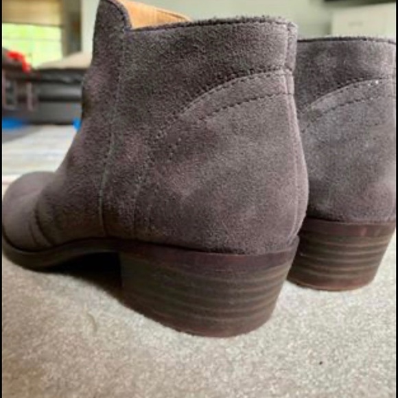 Lucky Brand Suede Booties - Picture 2 of 4